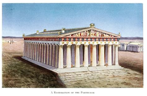 Labeled Parthenon Plan