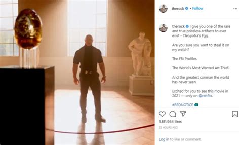 Dwayne Johnson Shares New Set Photo from Upcoming Netflix Movie with ...