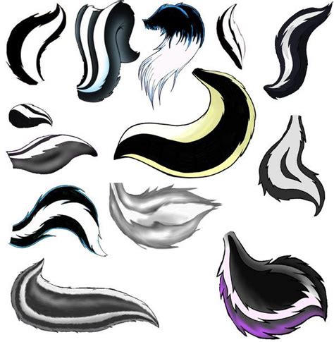 Skunk Tails by stella-the-skunk on DeviantArt | Skunk drawing, Skunk, Animal tails