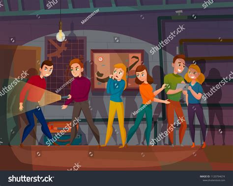 Human Characters During Mission Quest Reality Stock Vector (Royalty Free) 1120794674 | Shutterstock