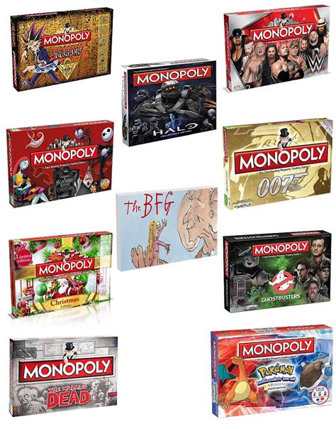 Characters Monopoly Games – Bubblebedding Online Store