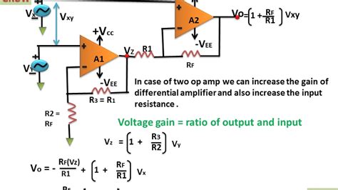 Differential Op Amp Formula