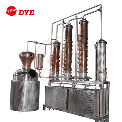 1000L commercial whisky vodka copper distillery equipment for sale - DAEYOO