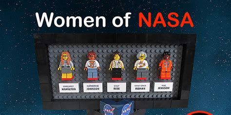 LEGO Green Lights Women of NASA Set Featuring Sally Ride & More