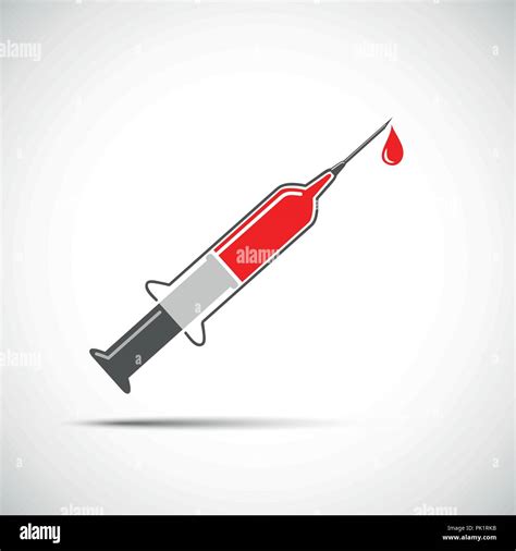 Syringe Needle Drawing