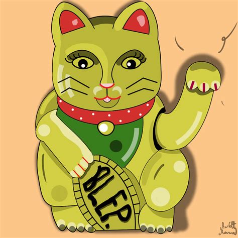 Scarlett IntheWood - Maneki Neko - Lucky Cat Version .3