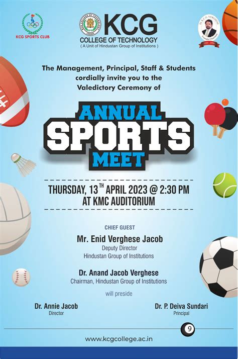 Annual Sports Meet – KCG College of Technology