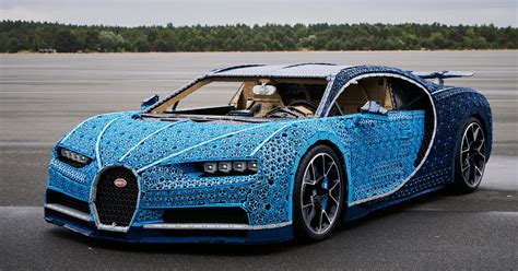 The Lego Bugatti Chiron Goes 18 MPH (and Is Made of Lego) | WIRED