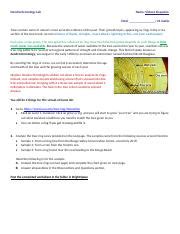 Dendrochronology Lab 2021 REAL 1 .docx - Dendrochronology Lab Name: Vishwa Sivapalan Total: / 21 ...