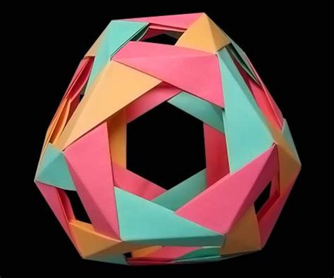 Origami Truncated Octahedron | Origami, Octahedron, Beautiful world