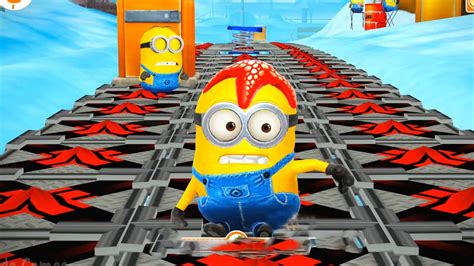 Despicable Me 2 - Minion Rush : Starfish Minion Run For 9 Minutes ! Minion Games - YouTube