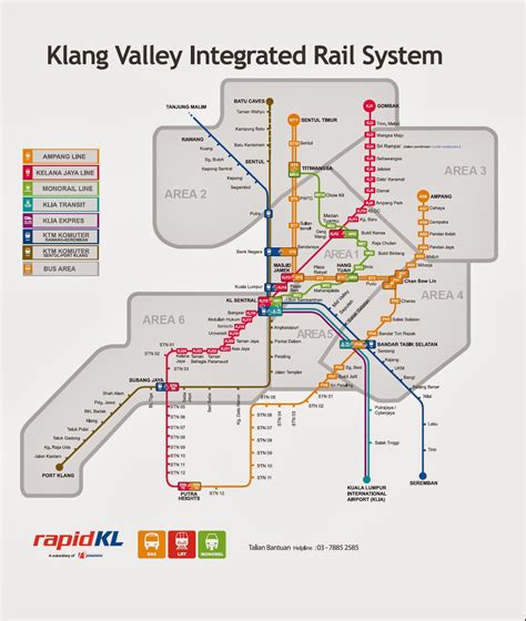 Kuala Lumpur Tourism / Visit: KL Sentral Integrated Train System