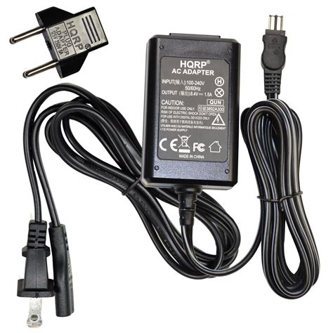 HQRP Replacement AC Adapter / Charger compatible with Sony HandyCam CCD-TRV608, CCD-TRV66, CCD ...