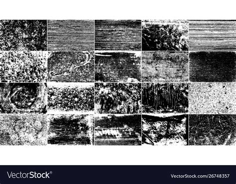 Set grunge design elements Royalty Free Vector Image