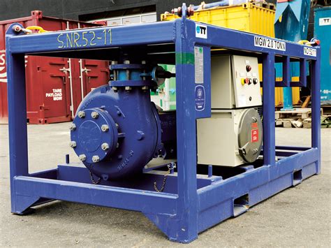 Single Centrifugal Pump Skid - Onsite Treatment Services