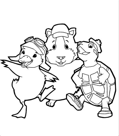 Wonder Pets Coloring Pages