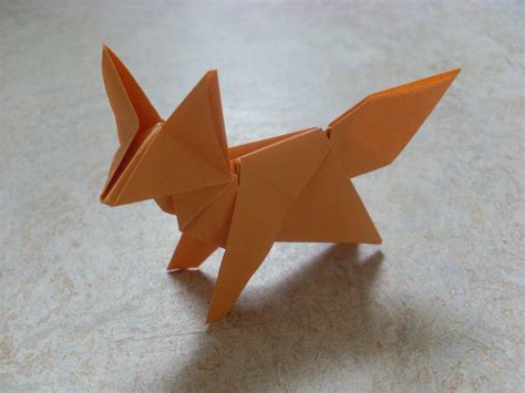 Fox (Peterpaul Forcher) | Origami design, Origami fuchs, Origami liebe