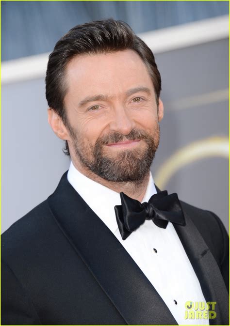 Hugh Jackman - Oscars 2013 Red Carpet with Deborra-Lee Furness: Photo ...