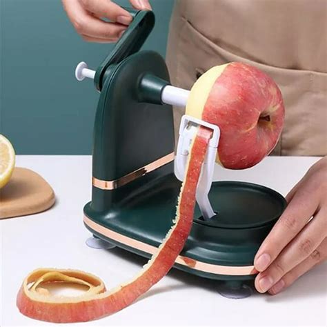 Manual Apple Peeler Machine Multifunctional Apples Peeler Slicer Hand Crank Fruit Peeler Food ...