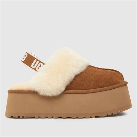 UGG Tan Funkette Slippers - ShoeFreak