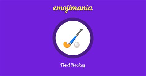 🏑 Field Hockey emoji Copy & Paste - Emojimania