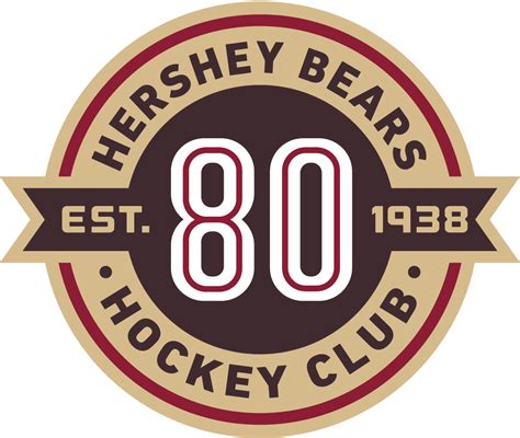 Hershey Bears Anniversary Logo - American Hockey League (AHL) - Chris ...