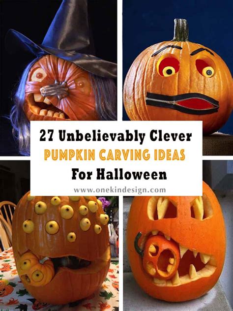 27 Unbelievably Clever Pumpkin Carving Ideas For Halloween