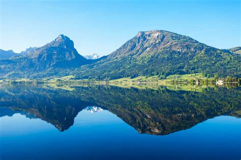 Wolfgangsee Lake in Austria Stock Photo - Image of austria, blue: 114070964