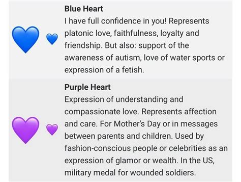 Purple Heart Emoji Meaning In Hindi - MEANCRO