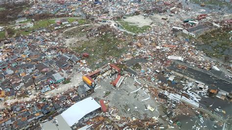 Arial Image of Marsh Harbour Showing Aftermath of Hurricane Dorian - 3 ...