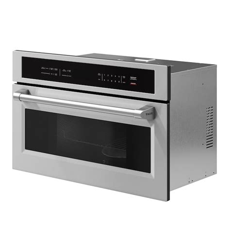 Thor Kitchen 1.6-cu ft 1000-Watt 29.75-in Air Fry Built-In Microwave with Sensor Cooking ...