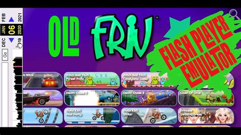 HOW TO OPEN OLD FRIV.COM GAMES MENU with Flash Player (FRIV 2002.....2020, FRIV 2021) Jogos ...