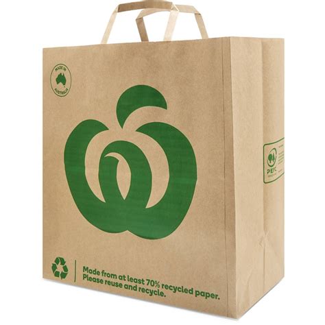 Woolworths Reusable Paper Shopping Bag Each | Woolworths