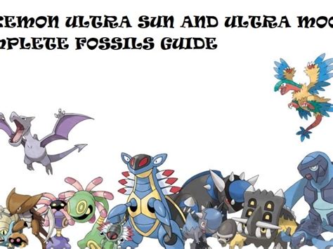 Pokemon Gen 1 Fossils - PELAJARAN