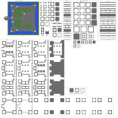 Minecraft Blueprints Layer By Layer - WoodWorking Projects & Plans