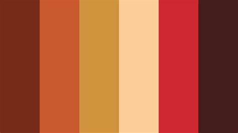 Turkey For Thanksgiving Color Palette. #colorpalettes #colorschemes #design #colorcombos Color ...