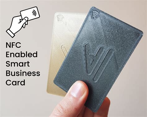 Bespoke RFID NFC Business Card 3D printed stationery with | Etsy