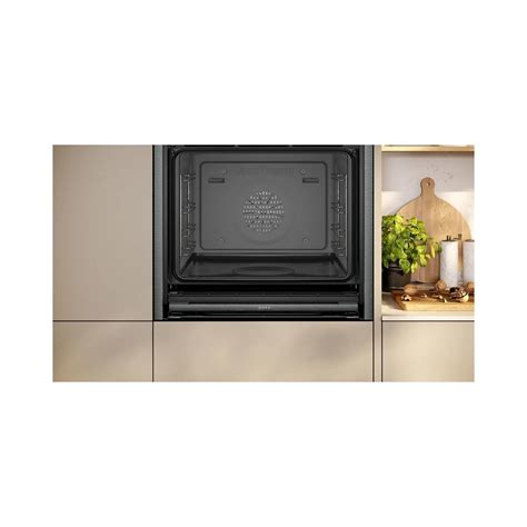 Neff N90 Slide & Hide Electric Single Oven with Steam - Black ...