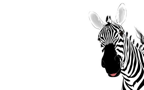 Zebra Animal Template Background For PowerPoint, Google Slide Templates - PPT Backgrounds