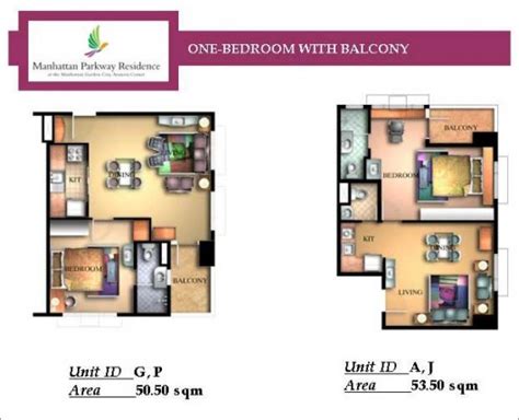 Unit Layout - Manhattan Garden City