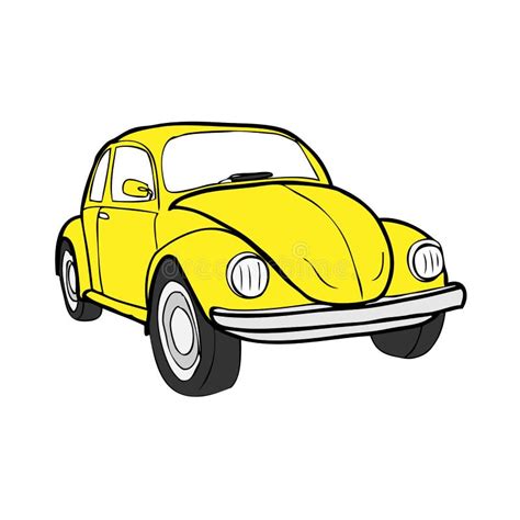 Beetle Car Stock Vector - Image: 44667763