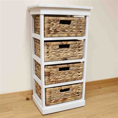 Bathroom Storage With Wicker Baskets – Everything Bathroom