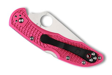 Spyderco Delica 4, Pink FRN, S30V