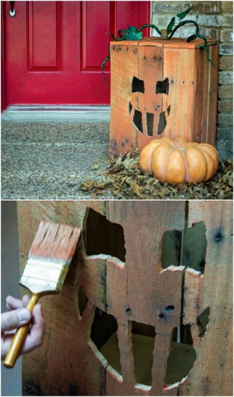 25 Fantastic Reclaimed Wood Halloween Decorations For Your Home And ...