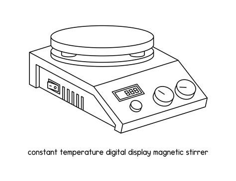 Constant temperature digital display magnetic stirrer diagram for ...