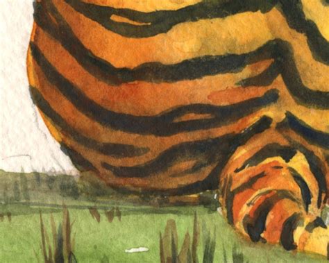 Tiger Painting Tiger Print Tiger Animal Art Tiger Animal | Etsy