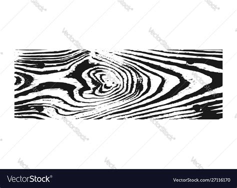 Wooden texture black white wood grain background Vector Image