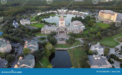 Aerial View of World Golf Hall of Fame, Located in St. Augustine ...