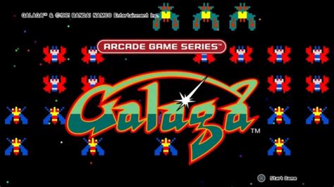 Arcade Game Series: Galaga Gameplay Playstation 4 (Galaga High Score) - YouTube