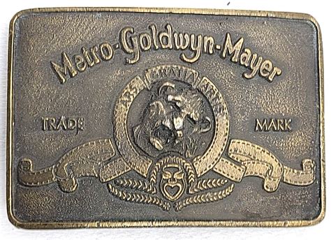 Vintage 70's Metro Goldwyn Mayer MGM Movie TV Studios… - Gem